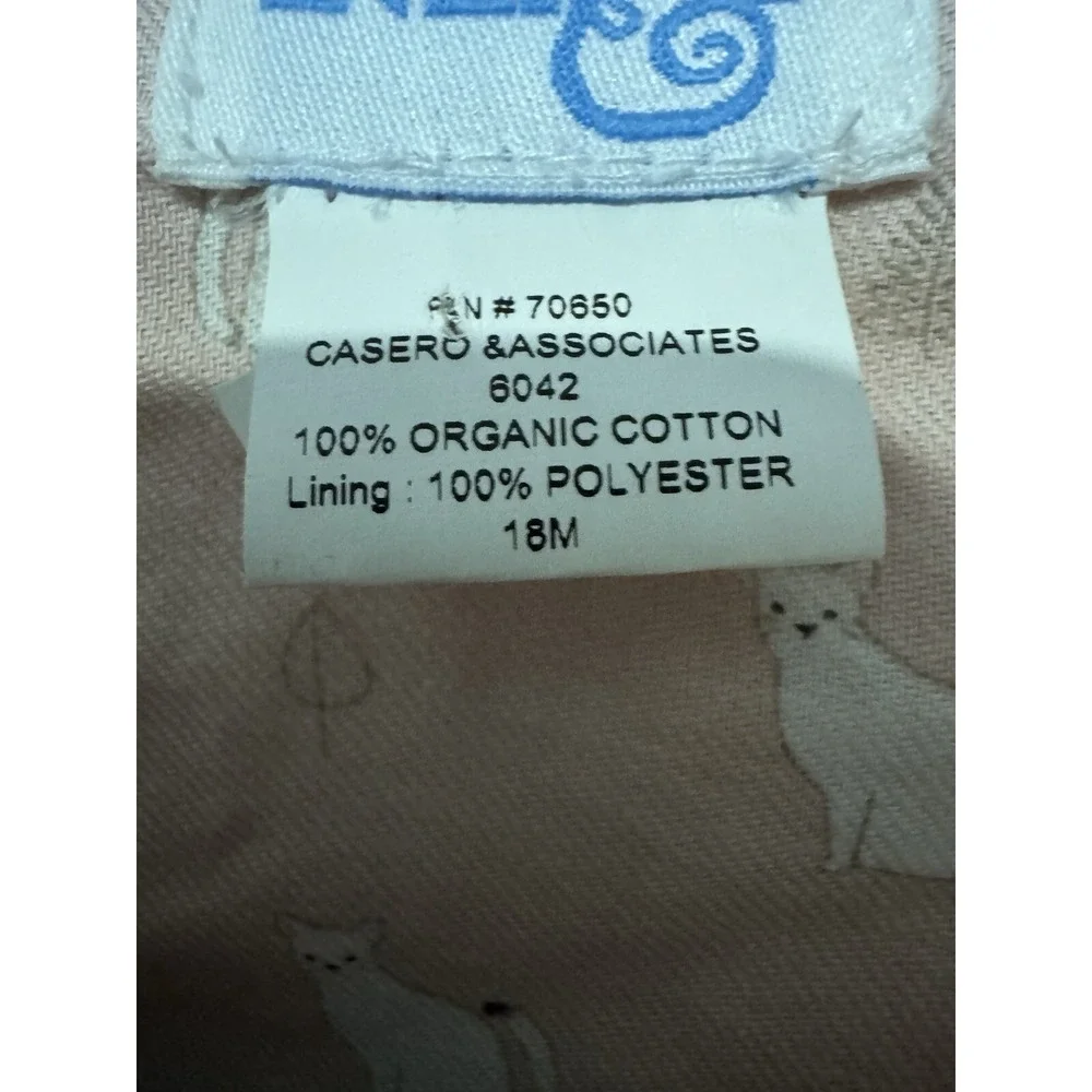 Luli & Me Vest Sz 18 Months Fuzzy Pink‎ Pom Pom Kitten inside NWT